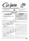 La Gaceta N° 36,052 del 15 de octubre de 2022